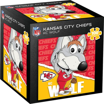 KC Wolf - Kansas City Chiefs Mascot 100 Piece Puzzle