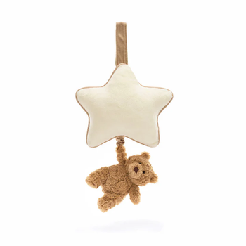 Jellycat Bartholomew Bear Musical Pull 12"