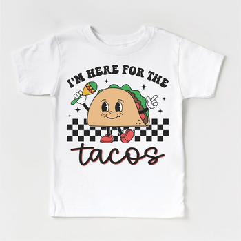 I'm Here For The Tacos T-Shirt / Natural Tee