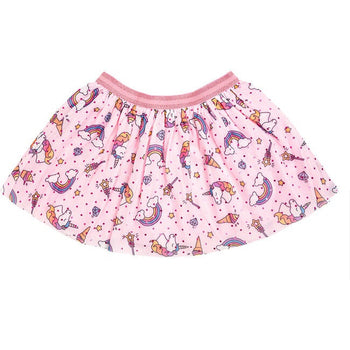 Unicorn Doodle Tutu Multi / Pink