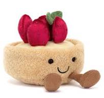 Jellycat Fleurette Tarte Aux Fraises
