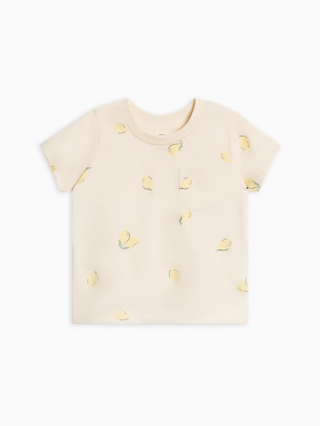 Organic Everest Tee - Lemon