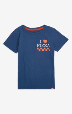 Graphic Short Sleeve Tee - I Love Pizza