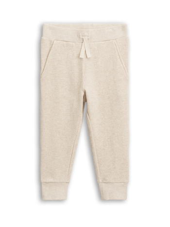 Nelson Waffle Knit Jogger / Heather Oat