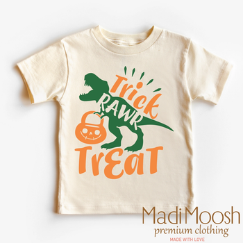 * Trick Rawr Treat - Dinosaur T-Shirt