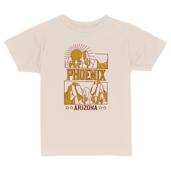Phoenix AZ Toddler and Youth T-Shirt / Natural