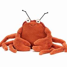Jellycat Pinchsnap Crab Stuffed Animal
