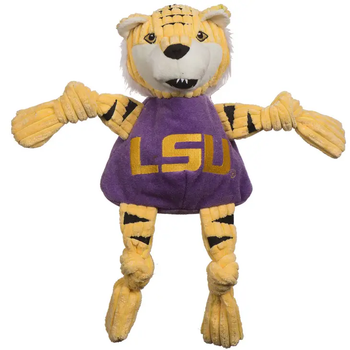 Huggle Hounds Dog Toy / Louisiana State Mike the Tiger Knottie®