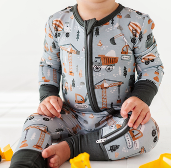 Bamboo PJ Sleeper - Mason