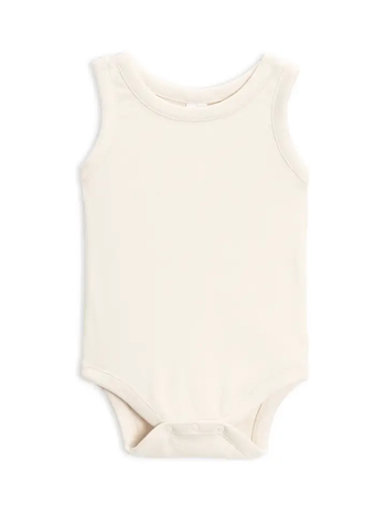 Organic Boulder Tank Bodysuit - Natural
