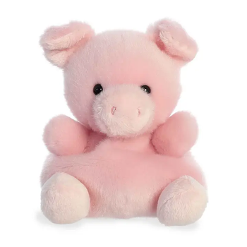 5" Plush Palm Pals / Pink Pig