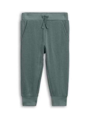 Nelson Waffle Knit Jogger / Agave