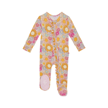Posh Peanut Rosalinda Ruffled Footie