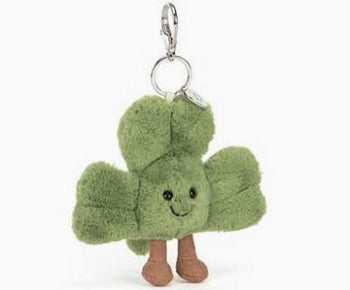 Jellycat Amuseables Siofra Shamrock Bag Charm