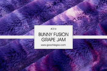 Grape Jam Fusion Blanket / Rellek Ragz Collection / Throw