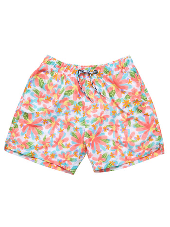 Snapper Rock Hawaiian Luau Sustainable Swim Short