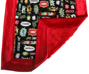 SUPER GARBS/ Black w/ Red Cuddle