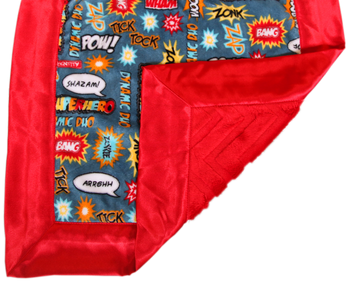 SUPER GARBS/ Denim w/ Red Cuddle