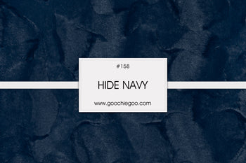 Navy Blue Hide / Rellek Ragz Collection / Throw