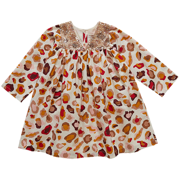 * Courtney Dress - Multi Leopard