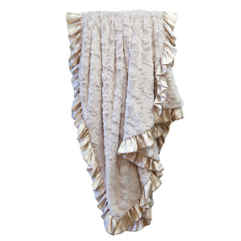 Throw / Beige Marble Cuddle