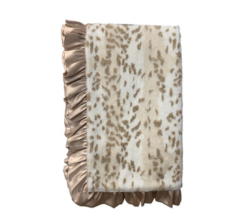 Throw / Siberian Leopard Cream
