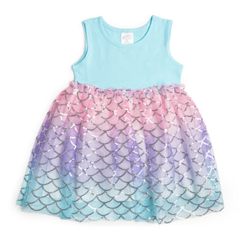 Sparkling Mermaid Tank Dress
