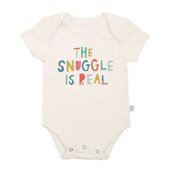 Snuggle is Real Organic Onesie