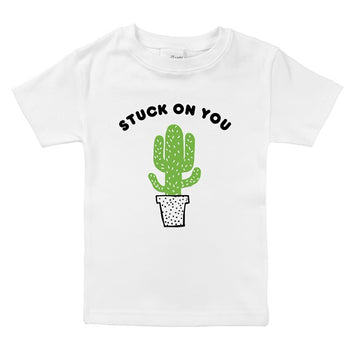 Stuck On You! Organic Cotton Bodysuit / T-Shirt
