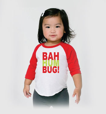 * Bah Humbug Raglan T Shirt
