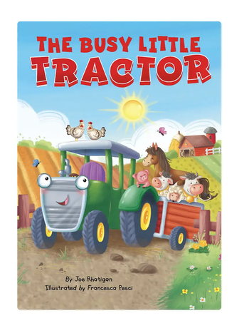 The Busy Little Tractor Board Book
