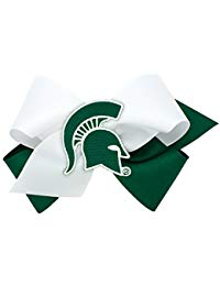 Two-Toned Michigan State Bow