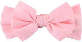 Pink Swim Bow