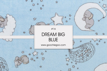 Baby Blue Dream Big Blanket / Baby Blue Cuddle Back