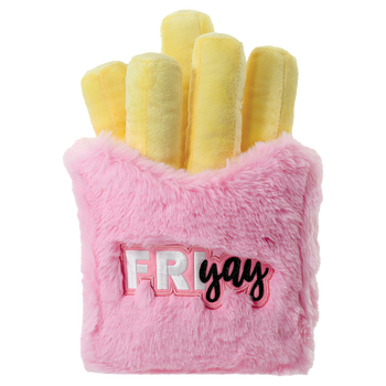 Fri-Yay Fries Furry Pillow