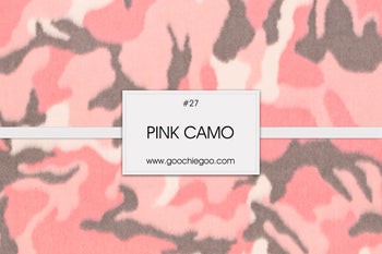 Camo / Pink, Gray & Ivory