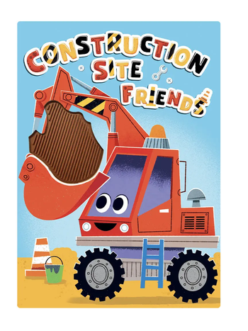 Construction Site Friends - Sensory Board Book