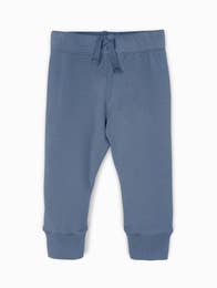 Organic Jogger Pant - Steel Blue