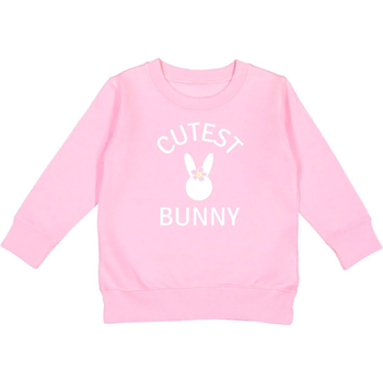 Cutest Bunny Light Pink Sweatshirt