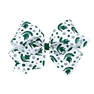 Michigan State Hair Bow / Medium