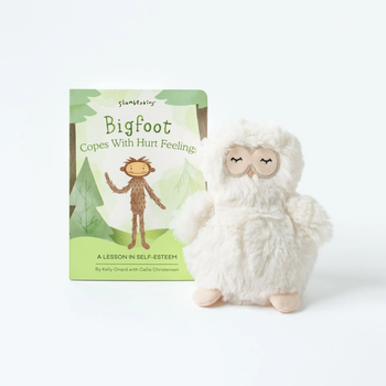 Slumberkins Owl Mini w/ Bigfoot Book