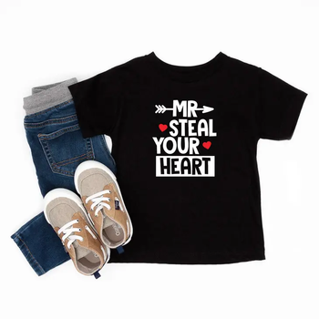 Mr. Steal Your Heart Black T-Shirt
