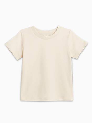 Classic Crew Neck S/S Tee - Natural