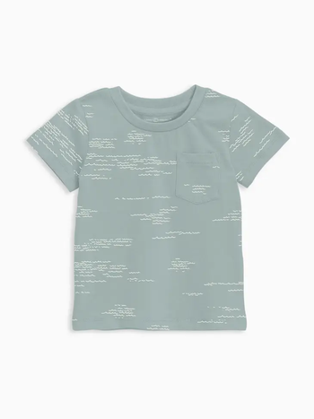 Everest Pocket Tee - Waves