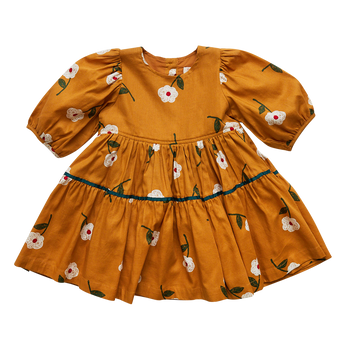 * Maribelle Inca Gold Floral Dress