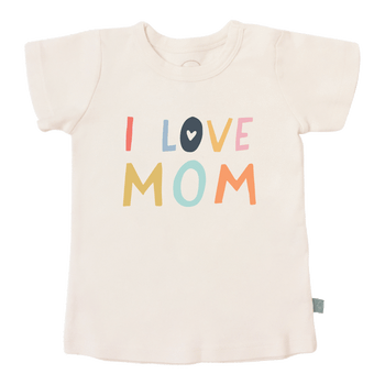 I Love Mom Organic T-Shirt